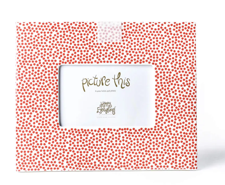 Red Small Dot Mini Frame