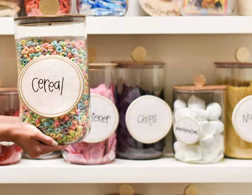 Big Wooden Lid Happy Everything Jar