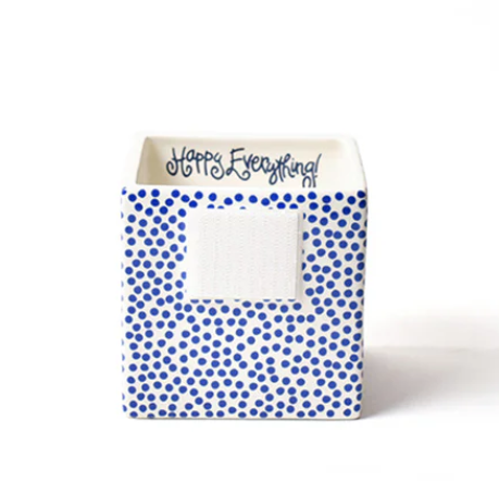 Indigo Small Dot Mini Nesting Cube