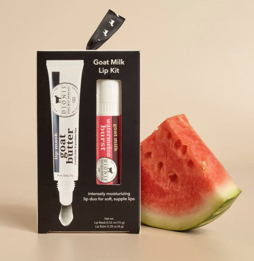 Goat Butter Lip Kit – Sweet Berry &amp; Watermelon Burst Goat Milk Lip Care