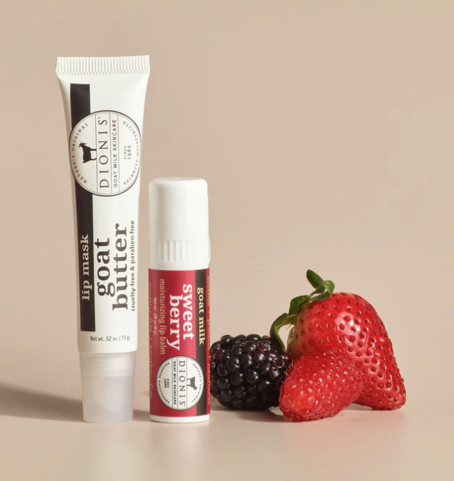 Goat Butter Lip Kit – Sweet Berry &amp; Watermelon Burst Goat Milk Lip Care