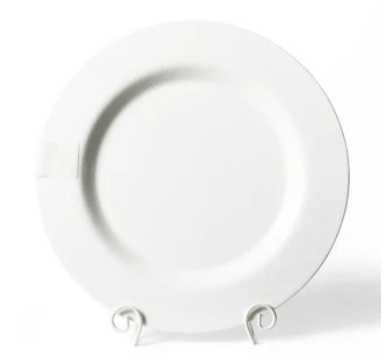 White Small Dot Entertaining Big Platter