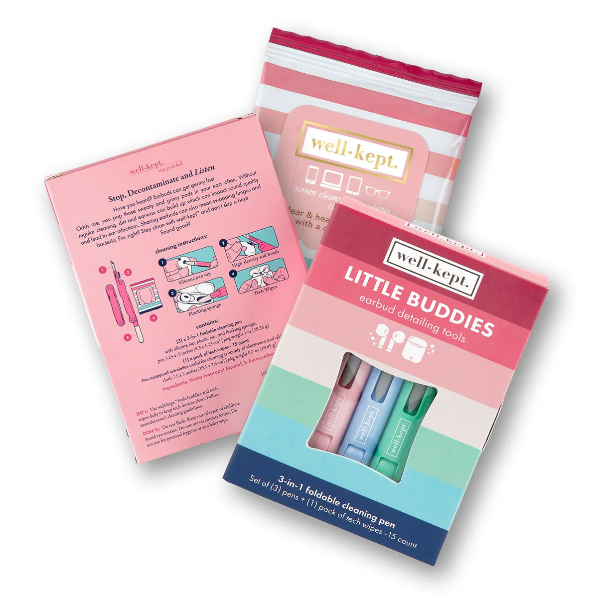 Well Kept- Little Buddies Earbud Cleaning Kit