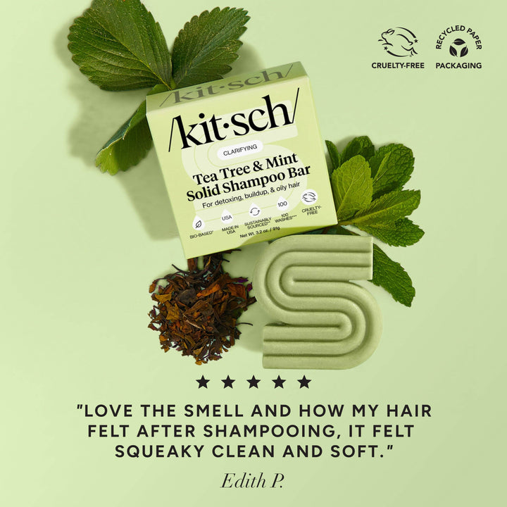 Tea Tree &amp; Mint Clarifying Shampoo &amp; Conditioner Bar Combo