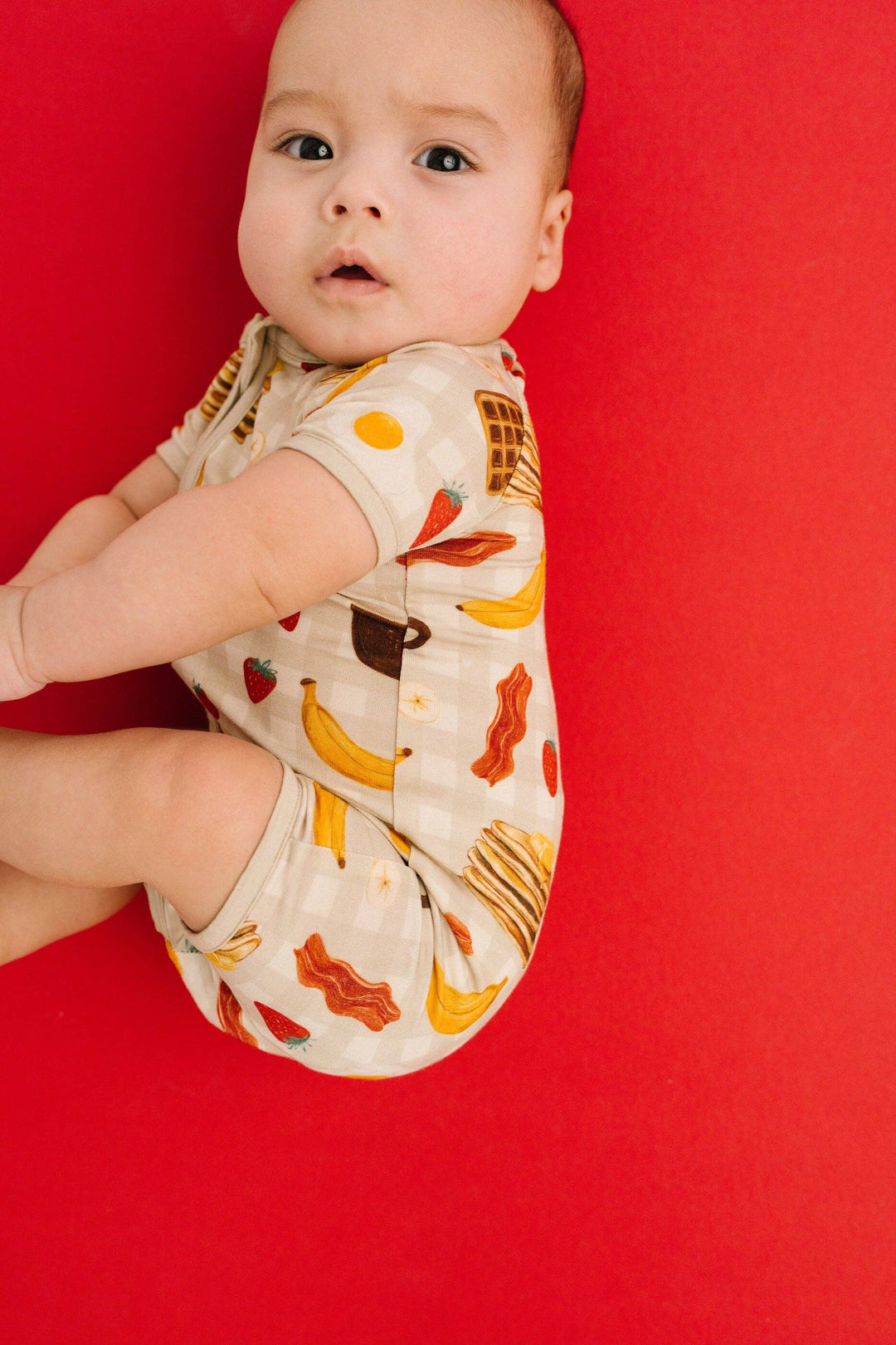 Breakfast Club Bamboo Baby Short Romper