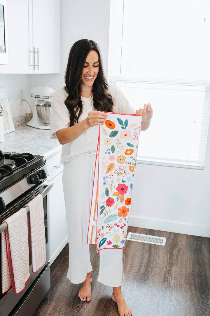 Wildflower Tea Towel