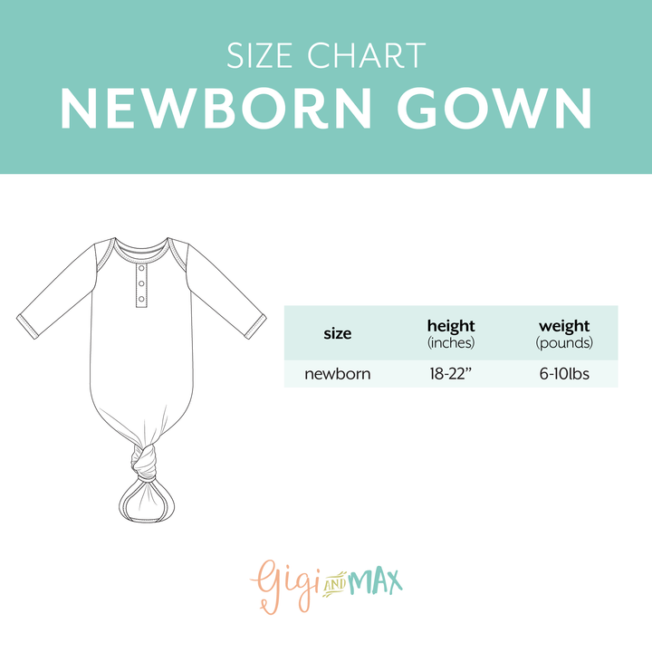 Eliza GOWN Bamboo Baby Newborn Coming Home