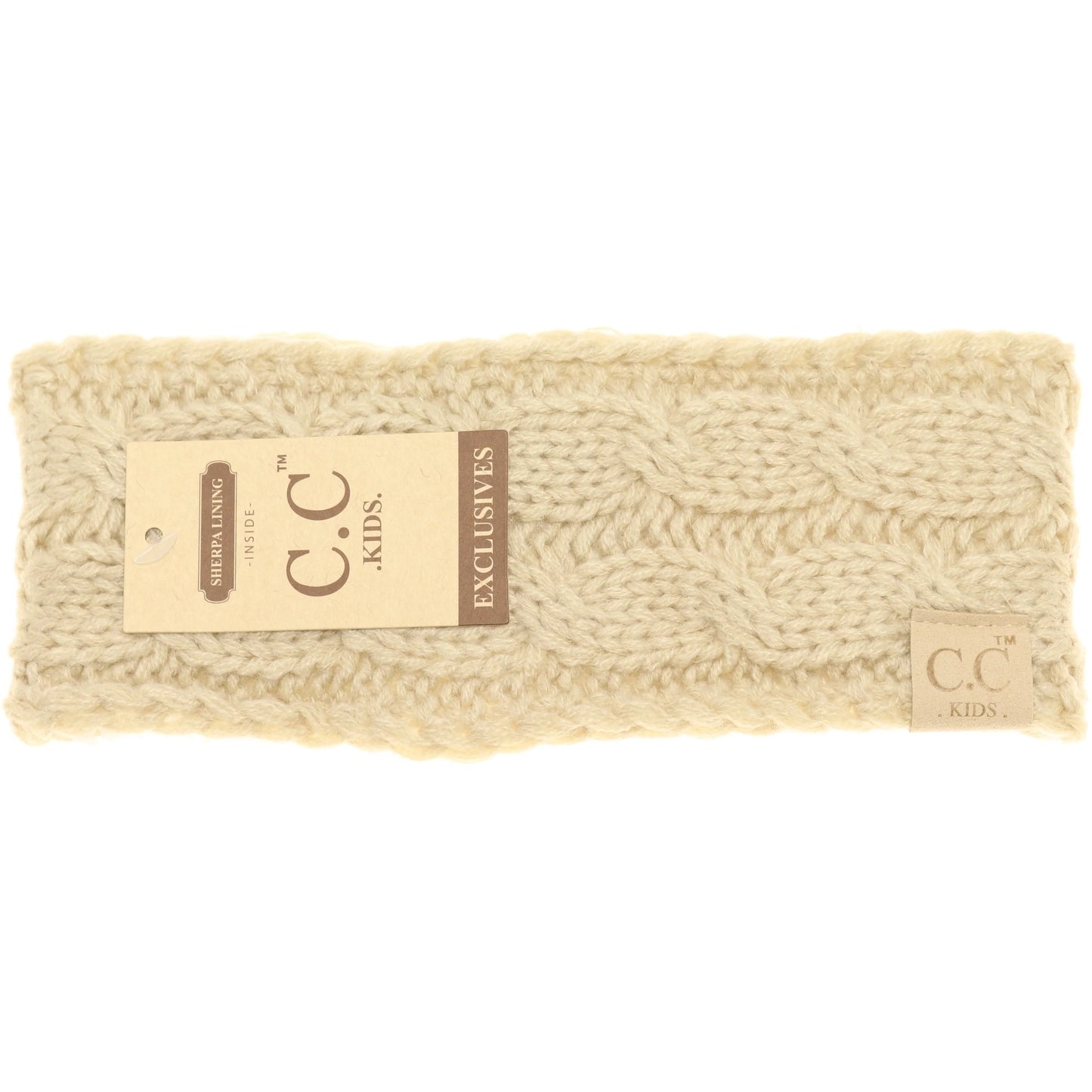 C.C. Kids Ear Warmers Sherpa Lining