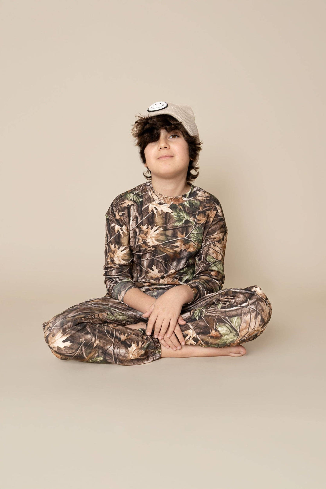 Brown Camo Cargo Jogger Set | Boys Two Piece Outfit