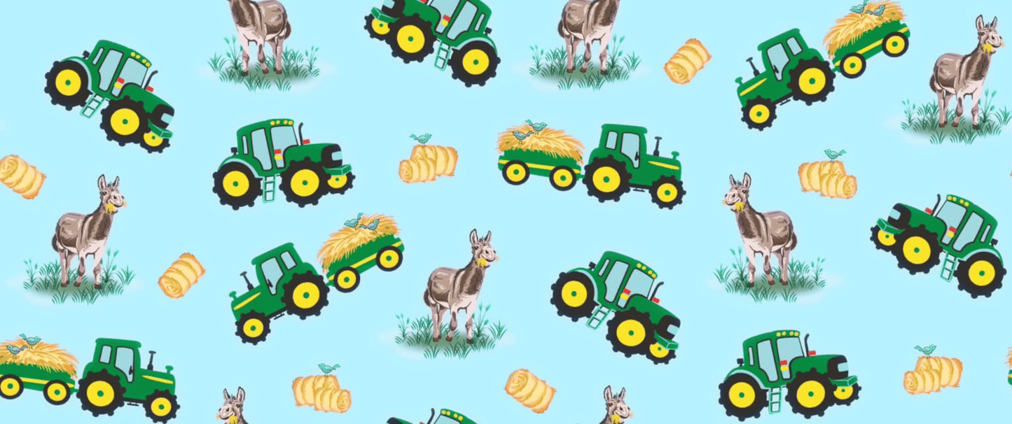 Free Birdees Green Tractors Convertible Footie (NB-3T)