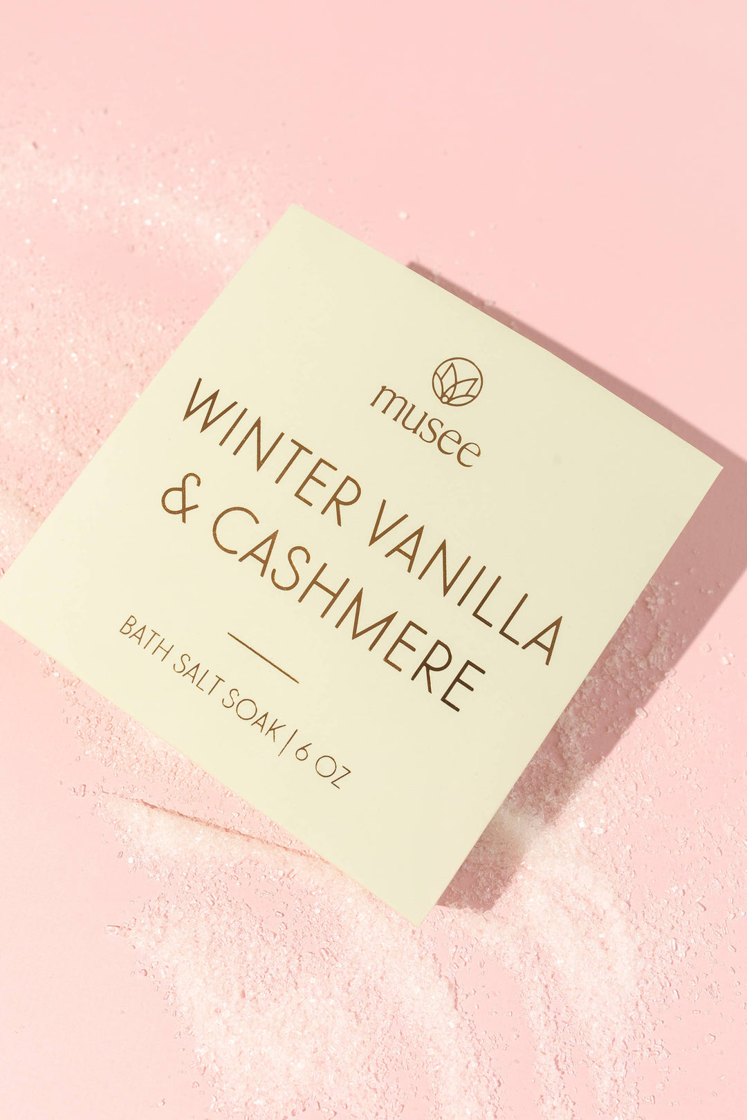 Winter Vanilla &amp; Cashmere Mini Bath Salt Soak