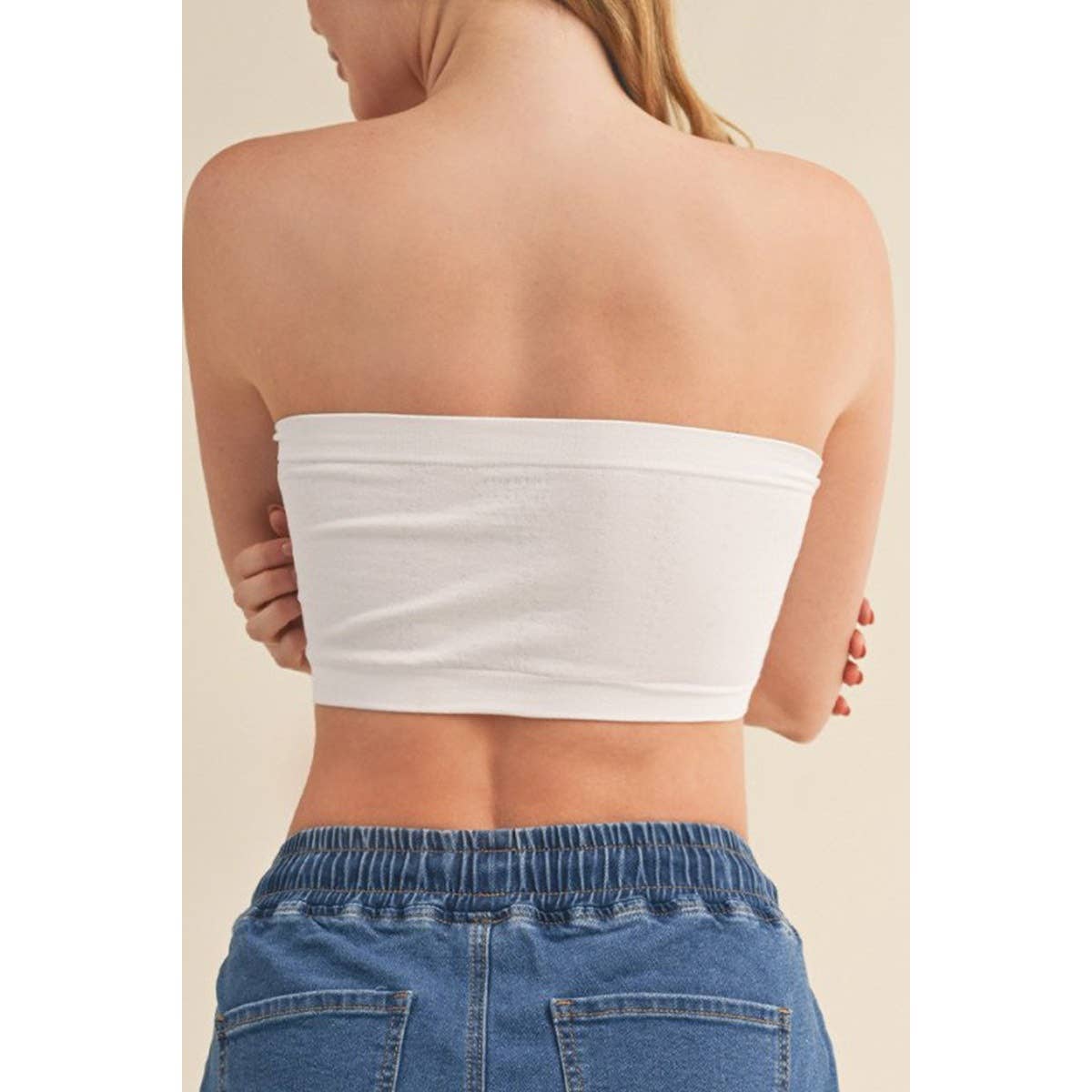 SEAMLESS TUBE TOP BRA PAD INSERTS