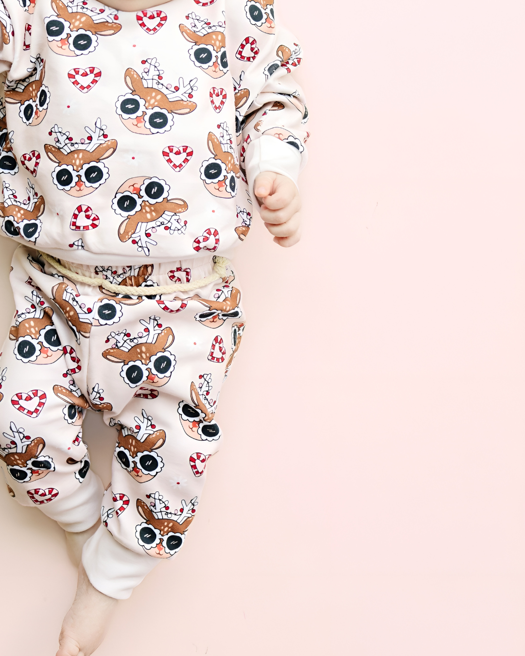 Christmas Baby & Kids Clothing Jogger Set |  Deer Holiday