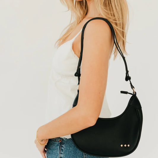 celeste crescent shoulder bag