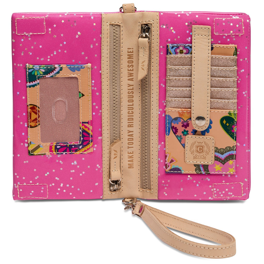 Uptown Crossbody, Berry