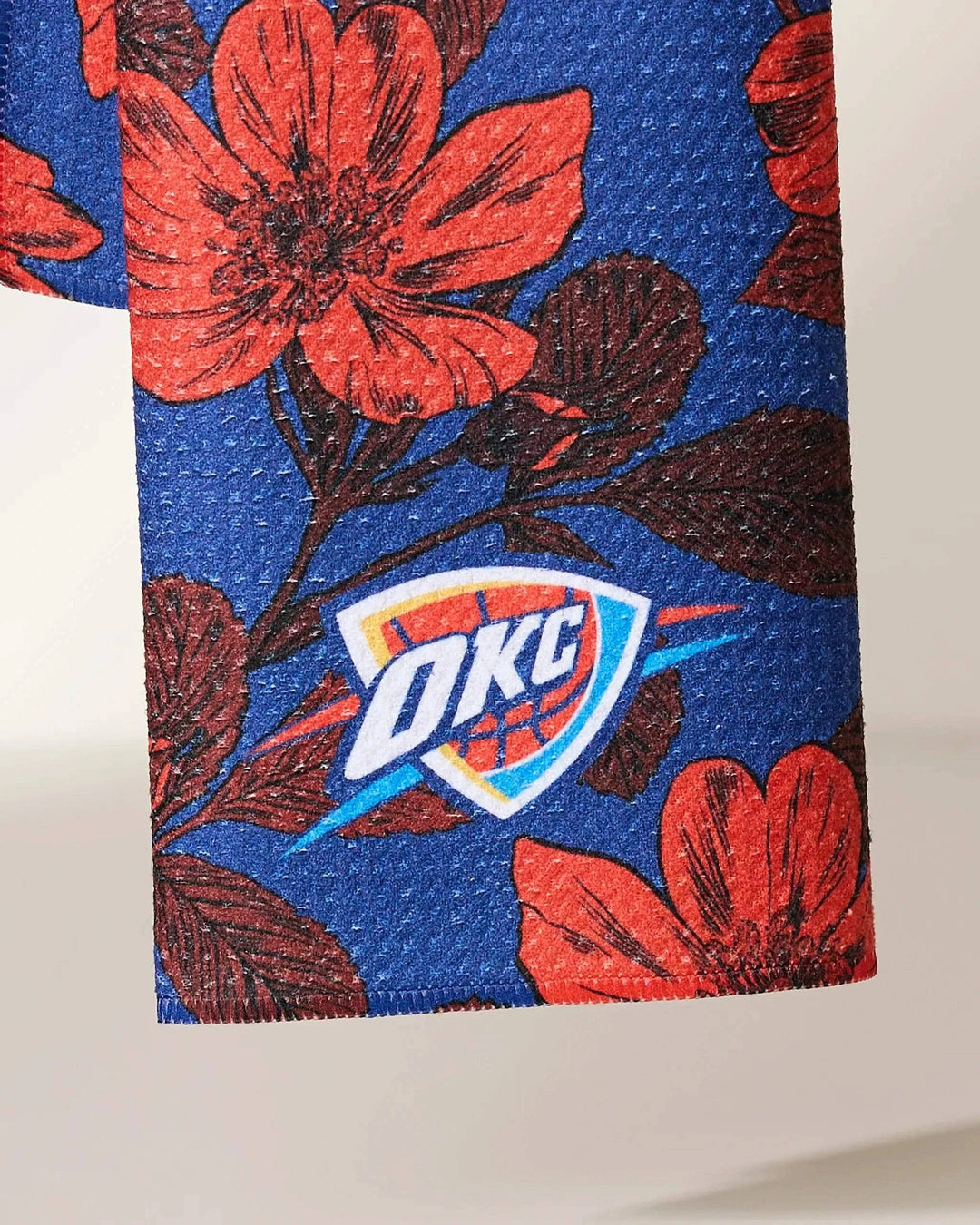OKC Floral Tea Towel