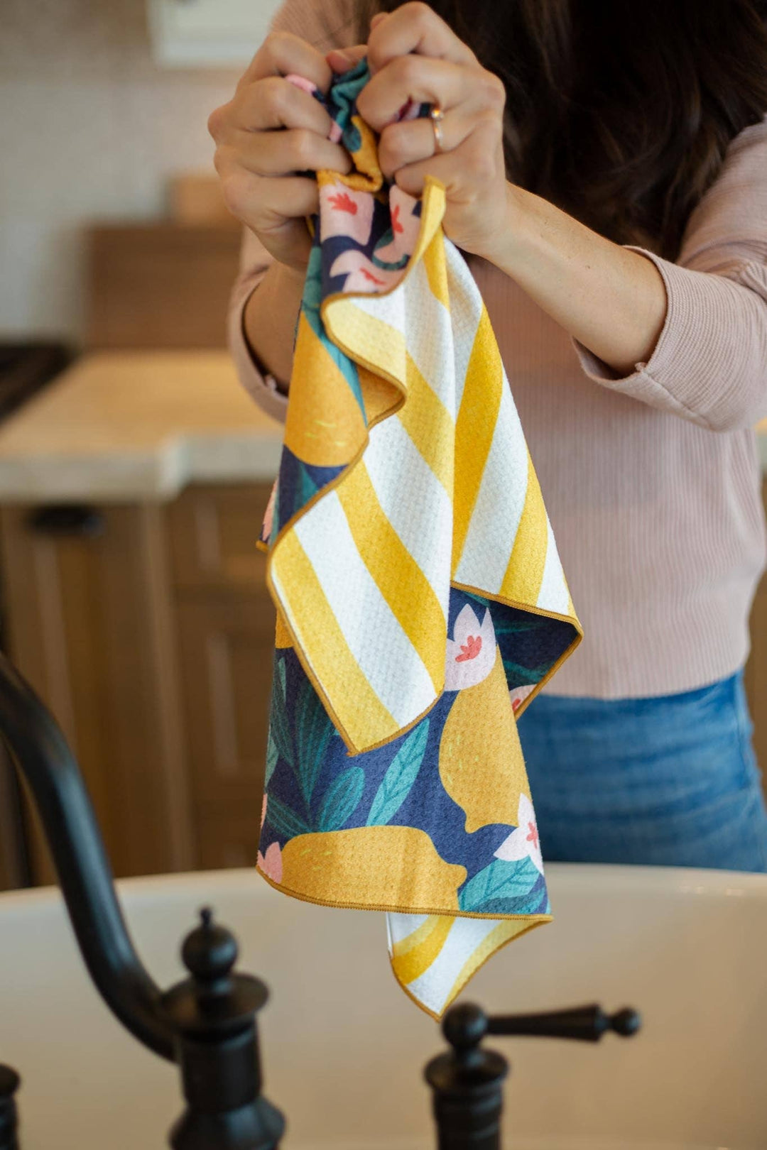 Sweet Citrus Tea Towel