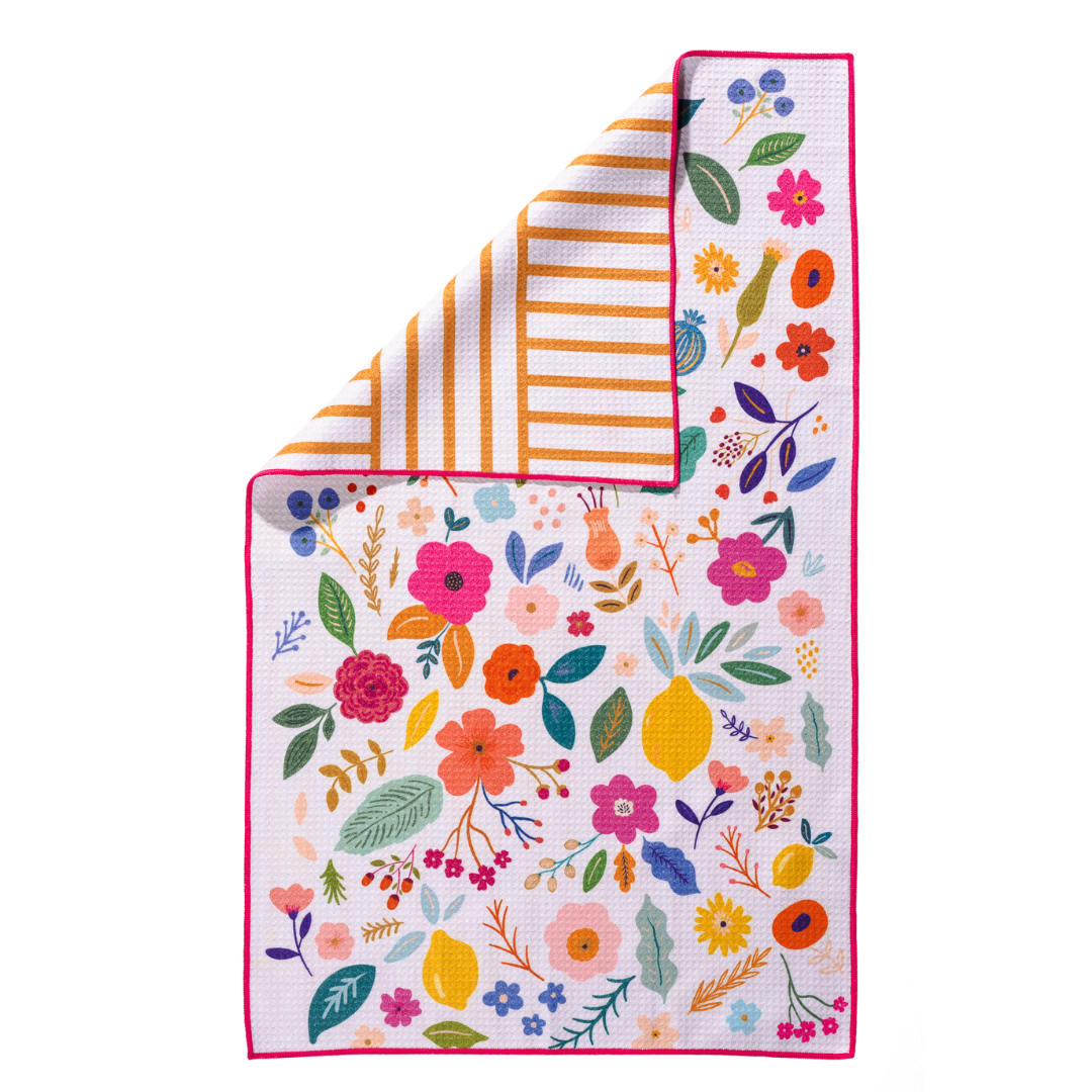Wildflower Tea Towel