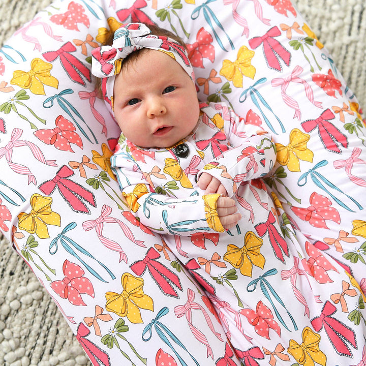 Eliza GOWN Bamboo Baby Newborn Coming Home
