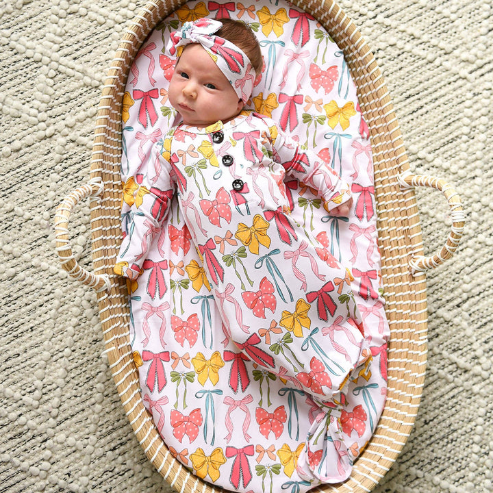 Eliza GOWN Bamboo Baby Newborn Coming Home