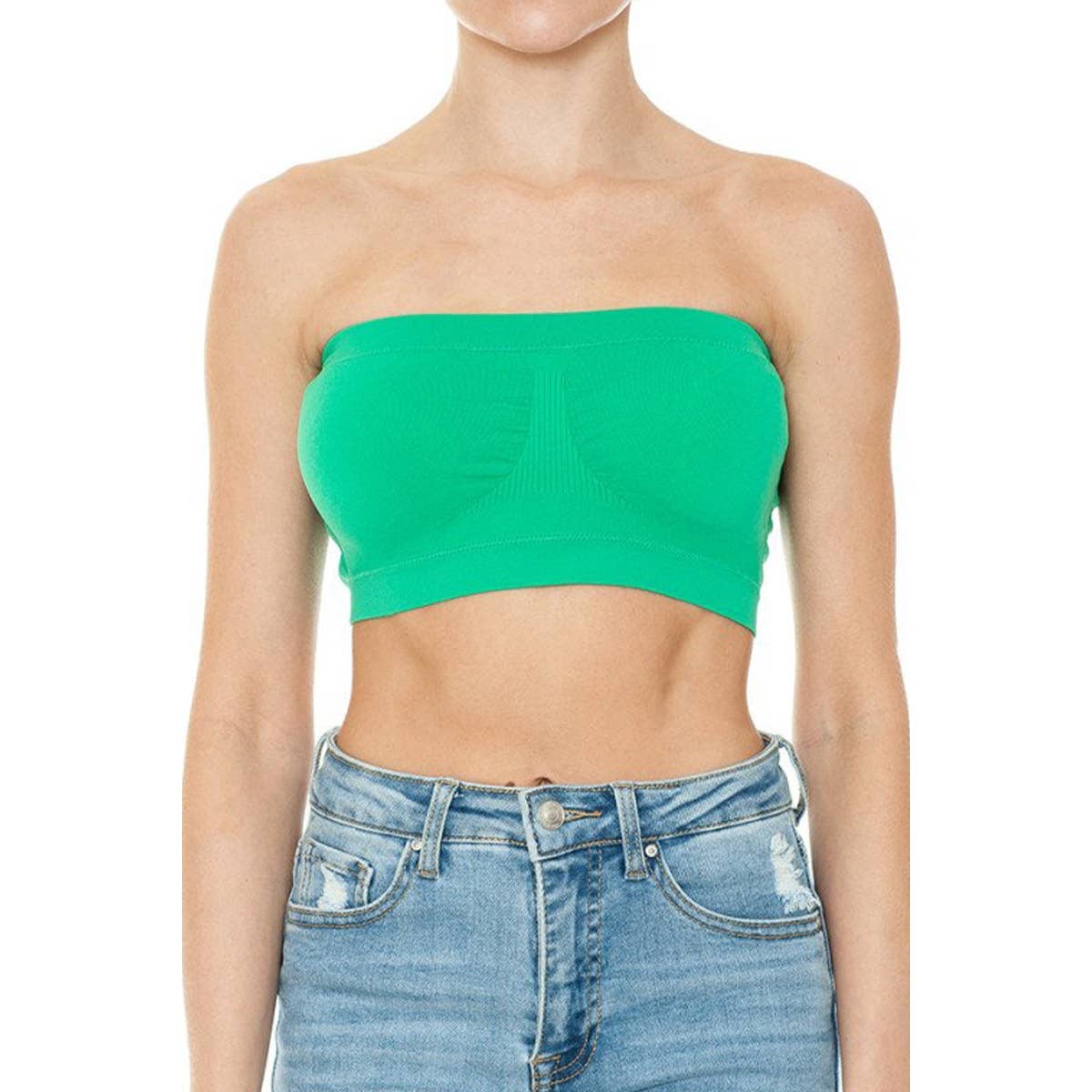 SEAMLESS TUBE TOP BRA PAD INSERTS