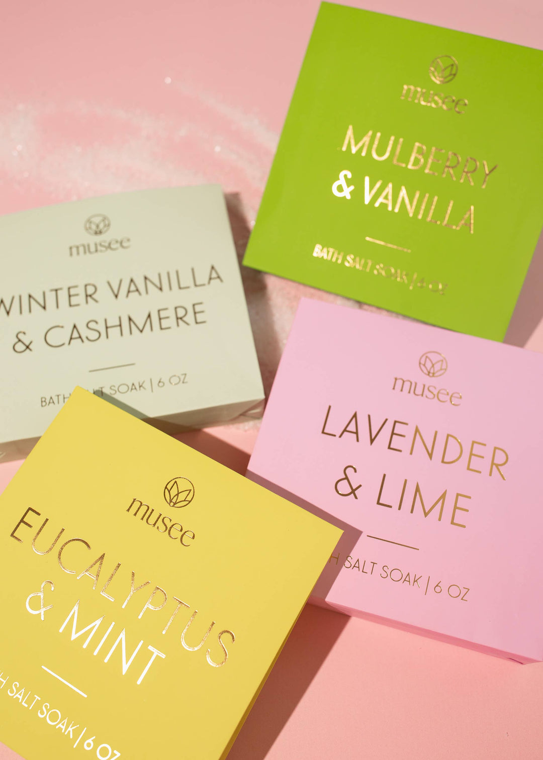 Winter Vanilla &amp; Cashmere Mini Bath Salt Soak