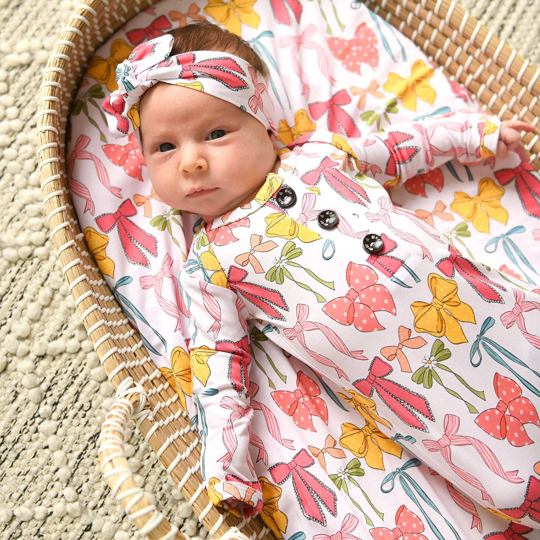 Eliza GOWN Bamboo Baby Newborn Coming Home