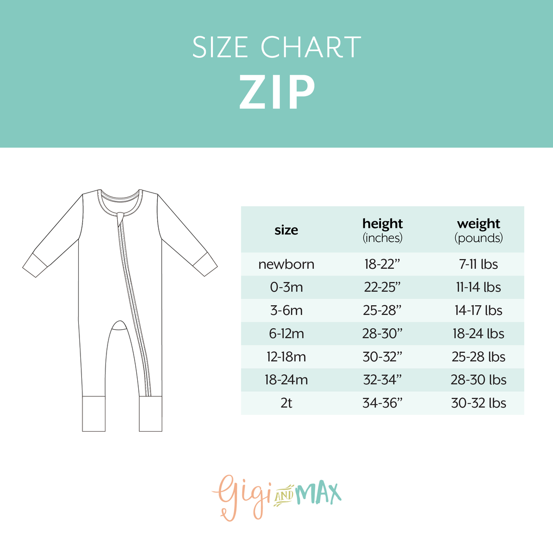 Penny RUFFLE ZIP Bamboo One Piece Chickens Baby Outfit