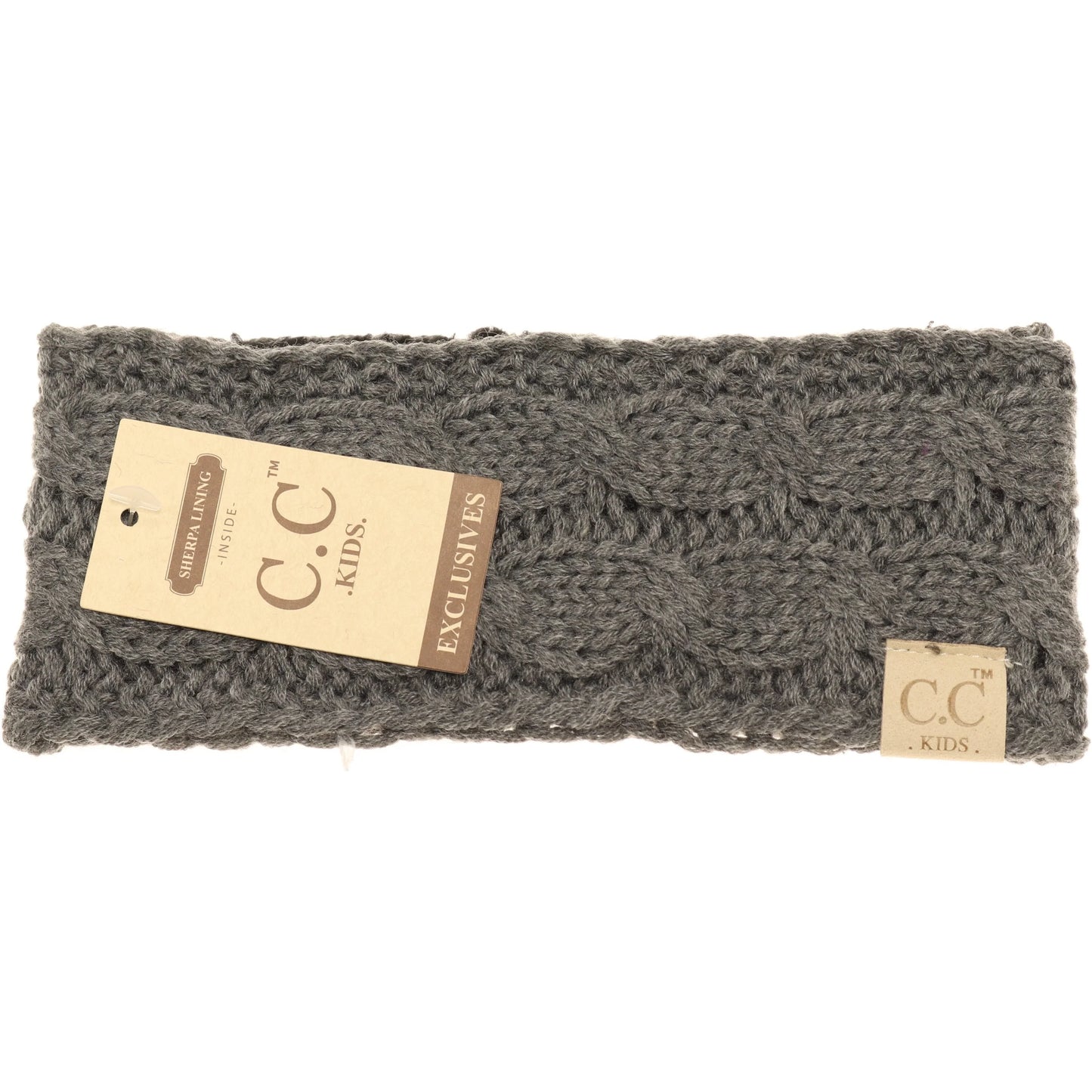 C.C. Kids Ear Warmers Sherpa Lining