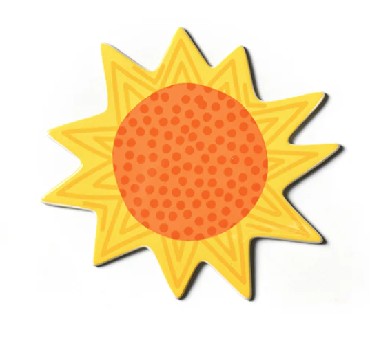 Shop the Happy Everything!® Mini Sun Attachment. Interchangeable ceramic summer décor perfect for seasonal and everyday styling.