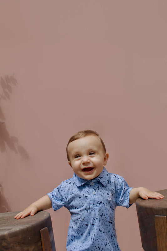 Banksy Golf Romper