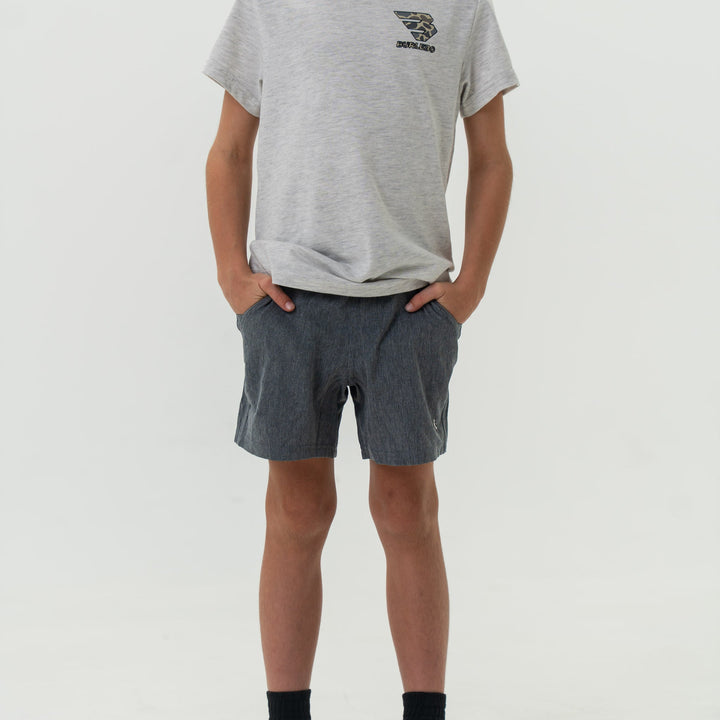 Youth Grizzly Grey Athletic Shorts