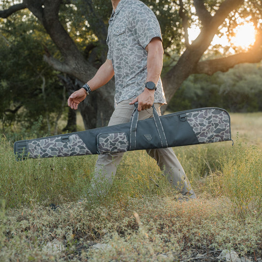 Classic Deer Camo Single Rifle Case