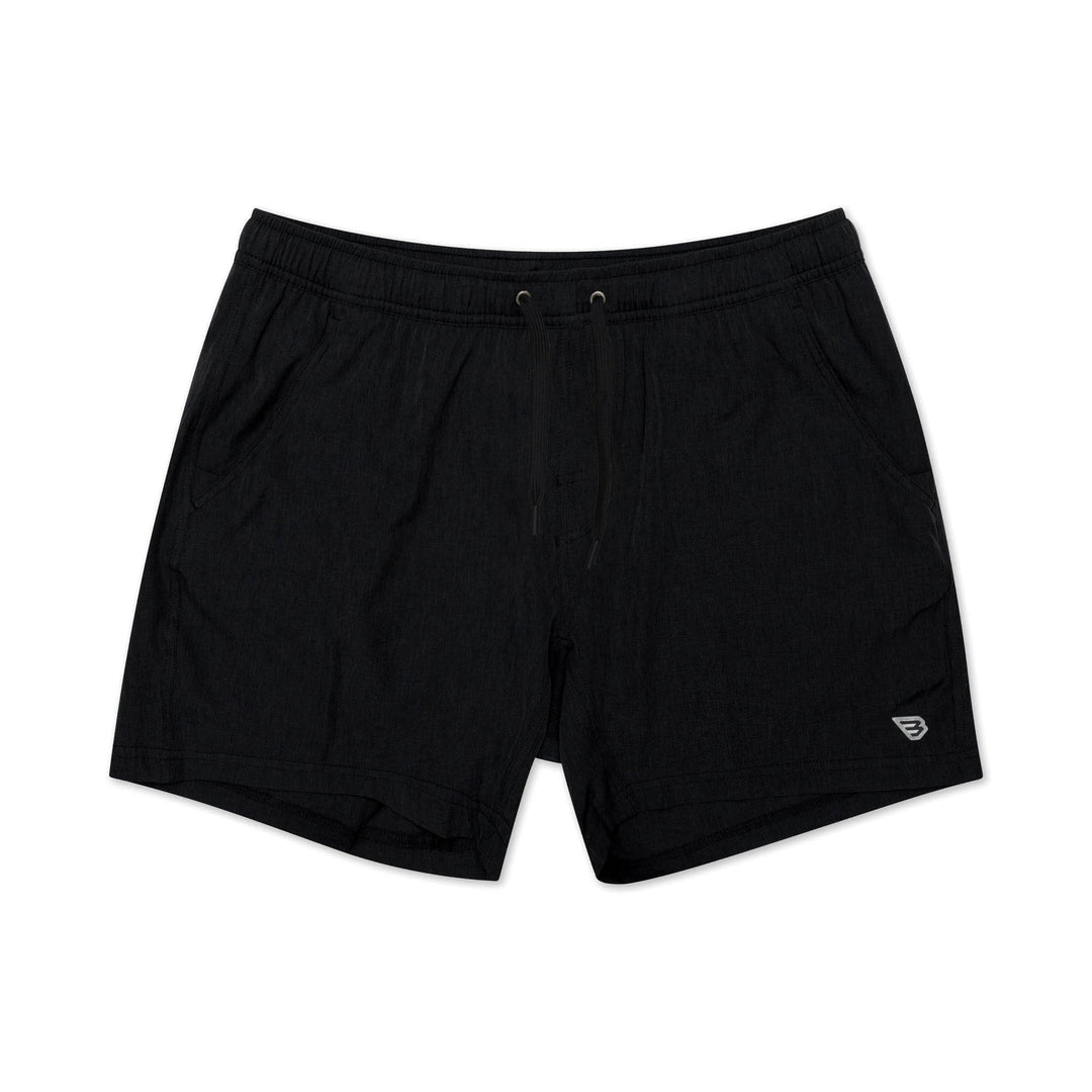 Heather Black Athletic Shorts
