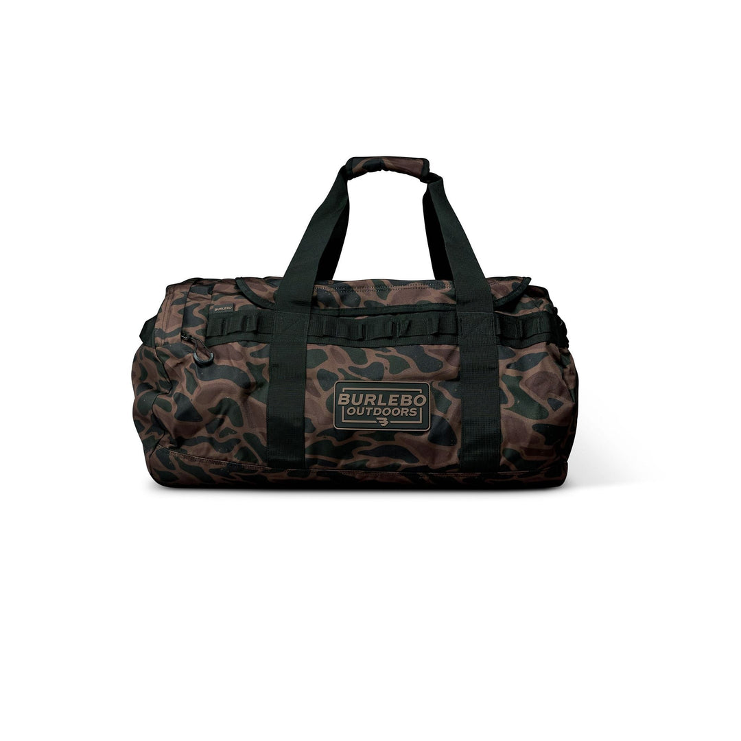 BURLEBO Bendita Camo Duffle Bag | 75L Travel Bag